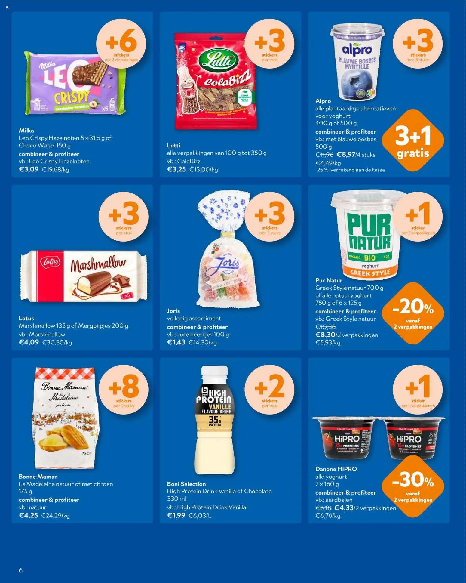 {H1} | Pagina: 6 | Producten: Stickers, La, Citroen, Yoghurt