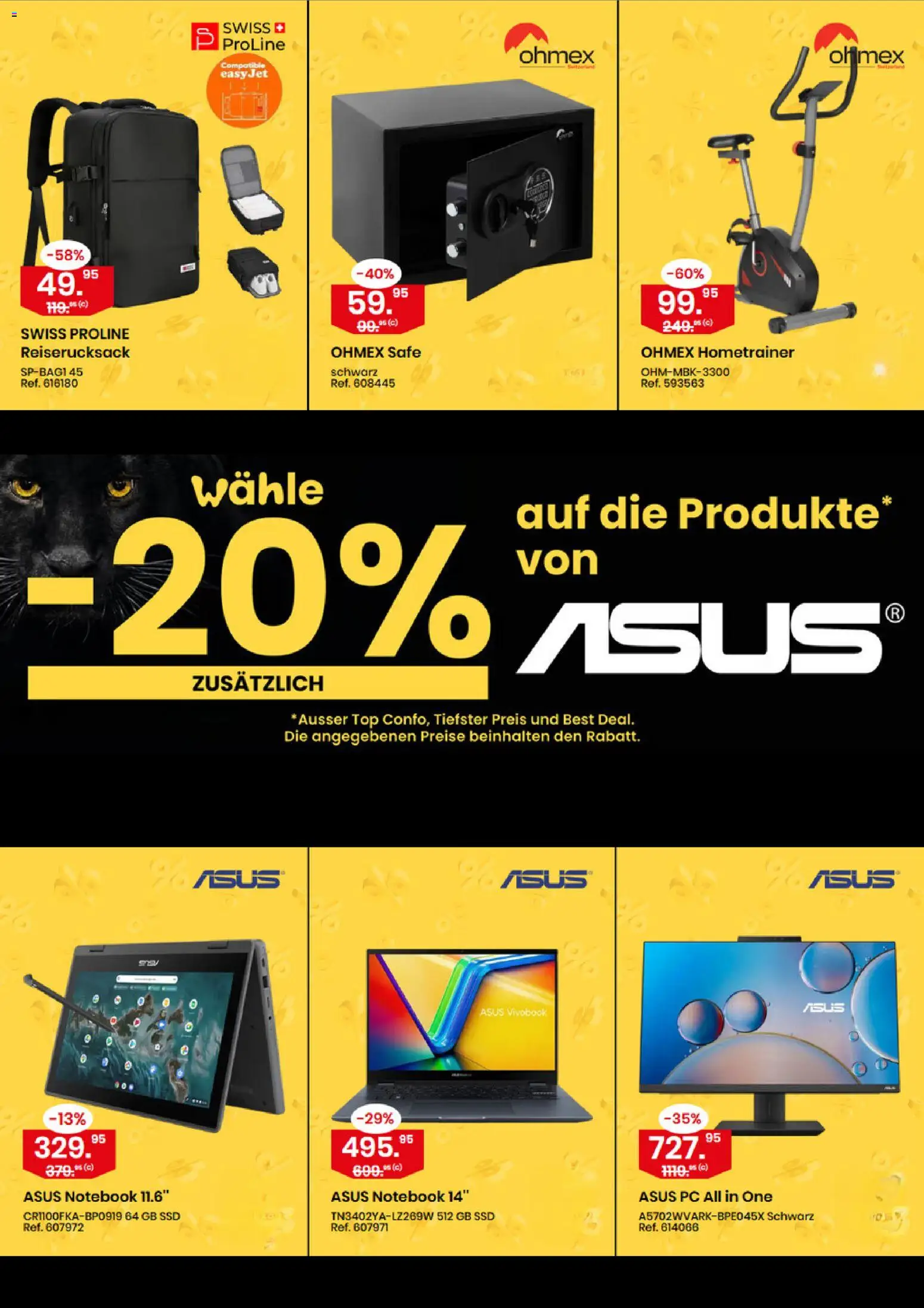 Conforama - Black Friday – gültig ab 20.11.2025 | Seite: 4 | Produkte: Notebook, Pc, Top