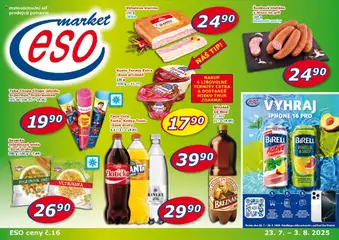 Náhled letáku Eso market leták od 23.07.2025