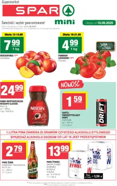 Pogląd oferty "Spar Gazetka - Mini" - ważna od 10.09.2025