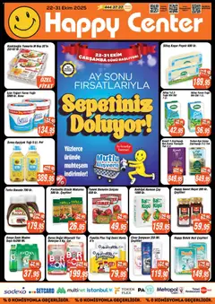 22.10.2025 tarihinden itibaren geçerli olan Happy Center kataloğu önizlemesi