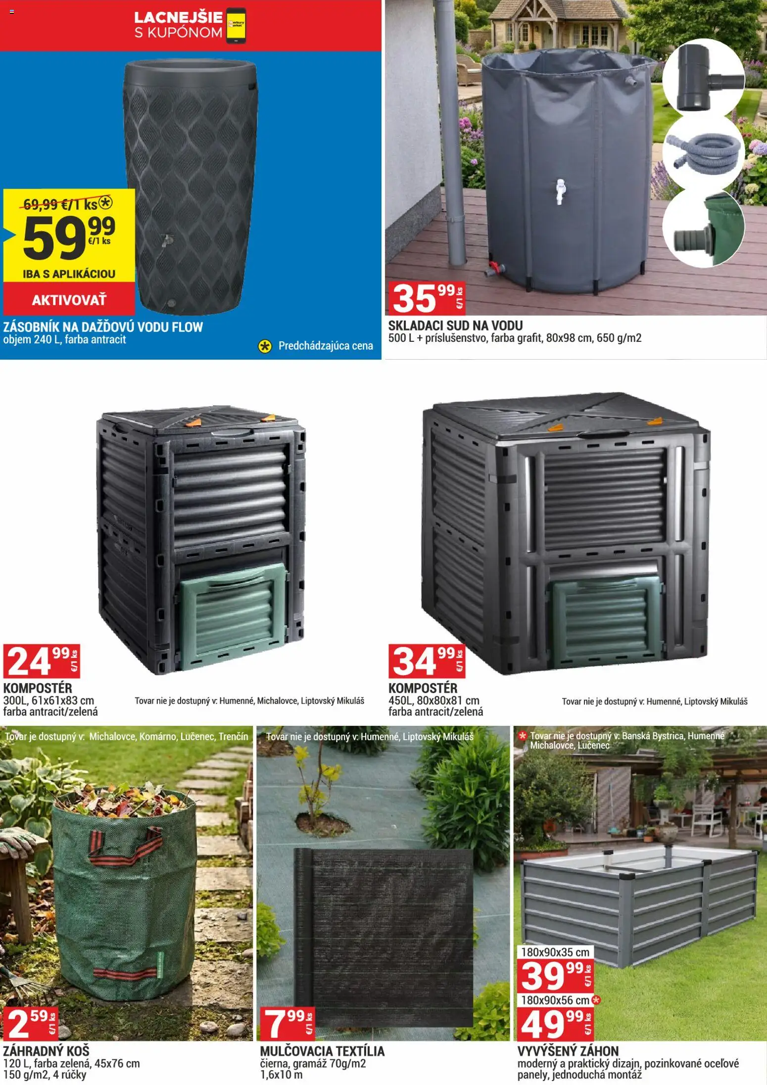 Nové Merkury Market akcie – leták je platný od 01.04.2026 | Strana: 13