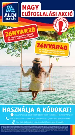 Aldi Utazás katalógus - amely érvényes a következő dátumtól: 19.02.2026
