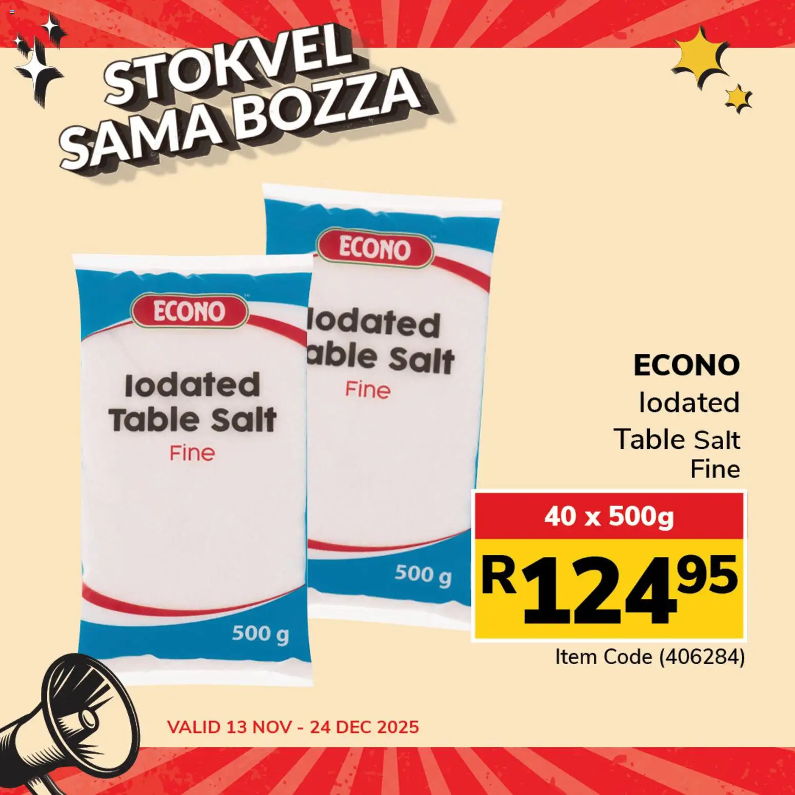 New Jumbo catalogue – valid from 13.11.2025 | Page: 3 | Products: Table, Salt