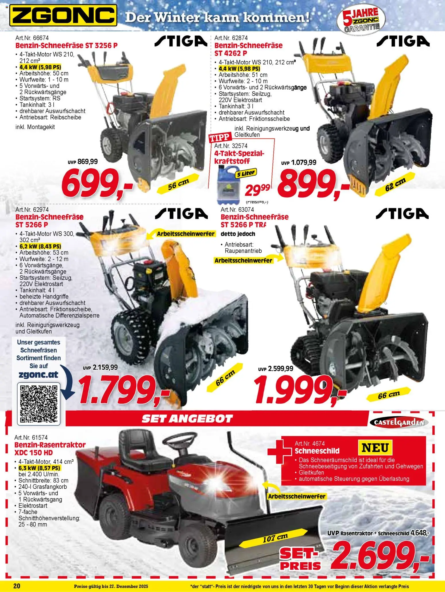 Zgonc - Flugblatt November I 2025 gültig ab 01.12.2025 | Seite: 20