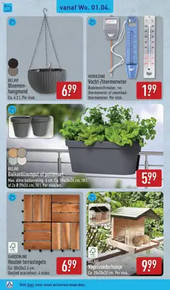 Aldi folder week 14 - Voorbeeld van een folder van Aldi, geldig van 30.03.2026 | Pagina: 52 | Producten: Bloemen, Thermometer