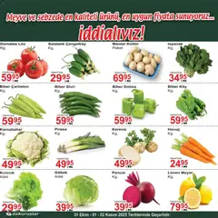 31.10.2025 tarihinden itibaren geçerli olan Özkuruşlar kataloğu önizlemesi | Sayfa: 2