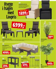 Forhåndsvisning av Jem & Fix kundeavis gyldig fra 26.04.2026 | Side: 4 | Produkter: Krakk, Lenestol, Sofa, Sidebord