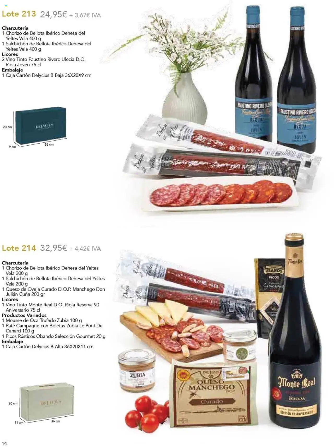E.Leclerc Regalos de Navidad 2025 │ válido desde el 10.10.2025 | Página: 16 | Productos: Mousse, Queso de oveja, Vino, Caja