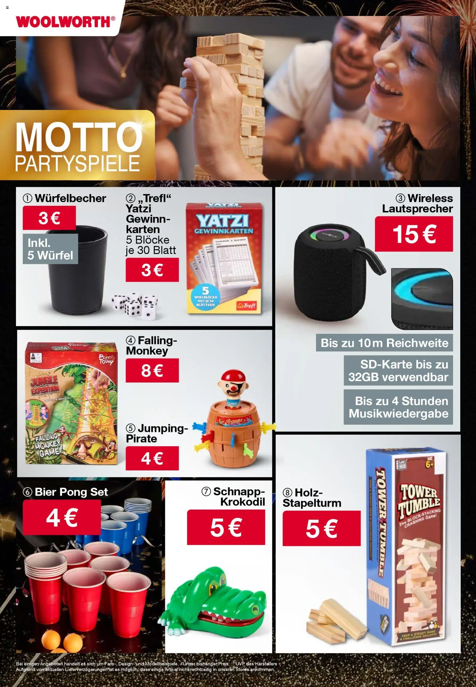 Woolworth Prospekt 	 – gültig ab 12.12.2025 | Seite: 10 | Produkte: Lautsprecher, Bier, Player