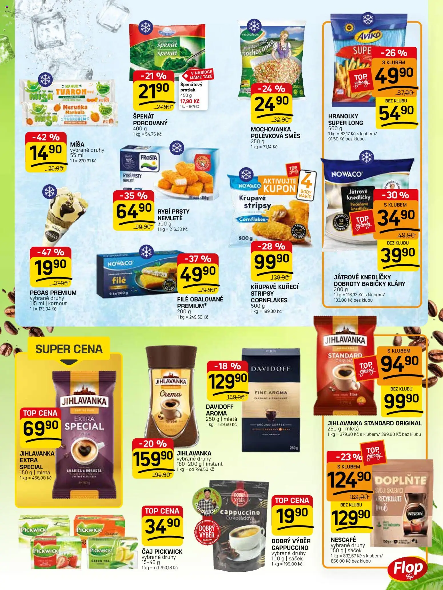 Flop leták - FlopTop od 22.04.2026 | Strana: 7 | Produkty: Čaj, Jihlavanka, File, Sáček