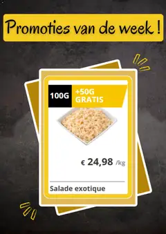 Renmans folder / publicité - Voorbeeld van een folder van Renmans, geldig van 23.01.2026 | Pagina: 3 | Producten: Salade