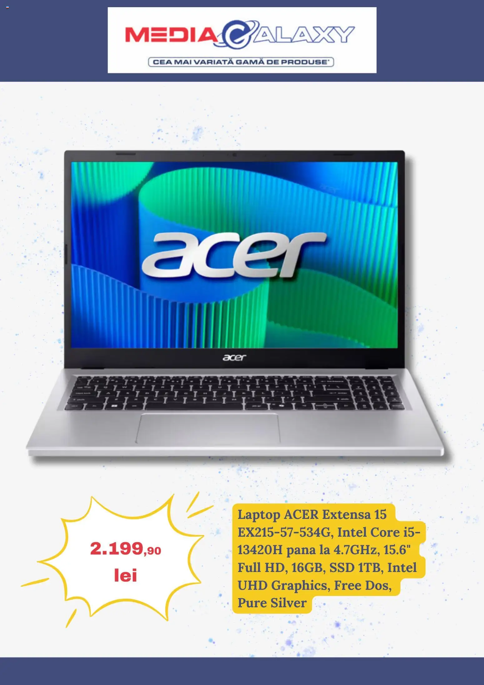 Noul catalog Media Galaxy – valabil de la 27.11.2025 | Pagină: 3 | Produse: Laptop