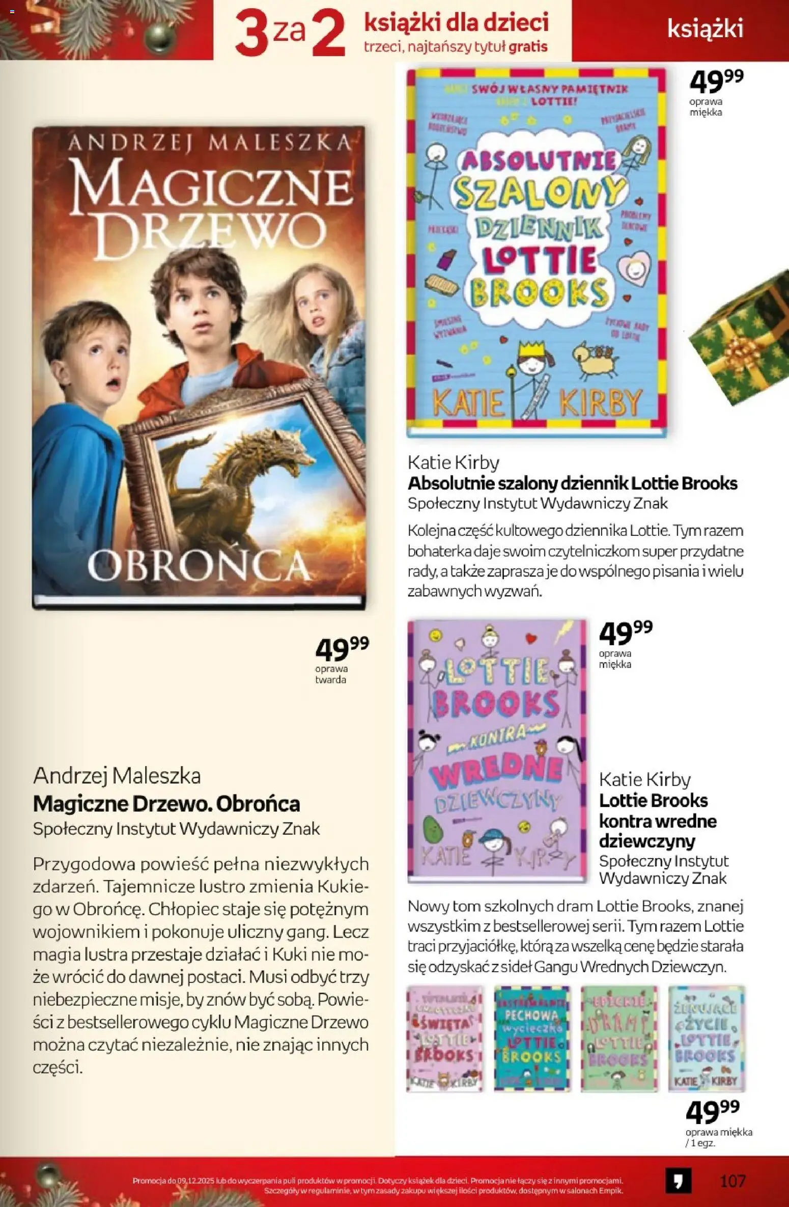 Empik promocje - Tom kultury Książki od 26.11.2025 | Strona: 107 | Produkty: Książki, Lustro