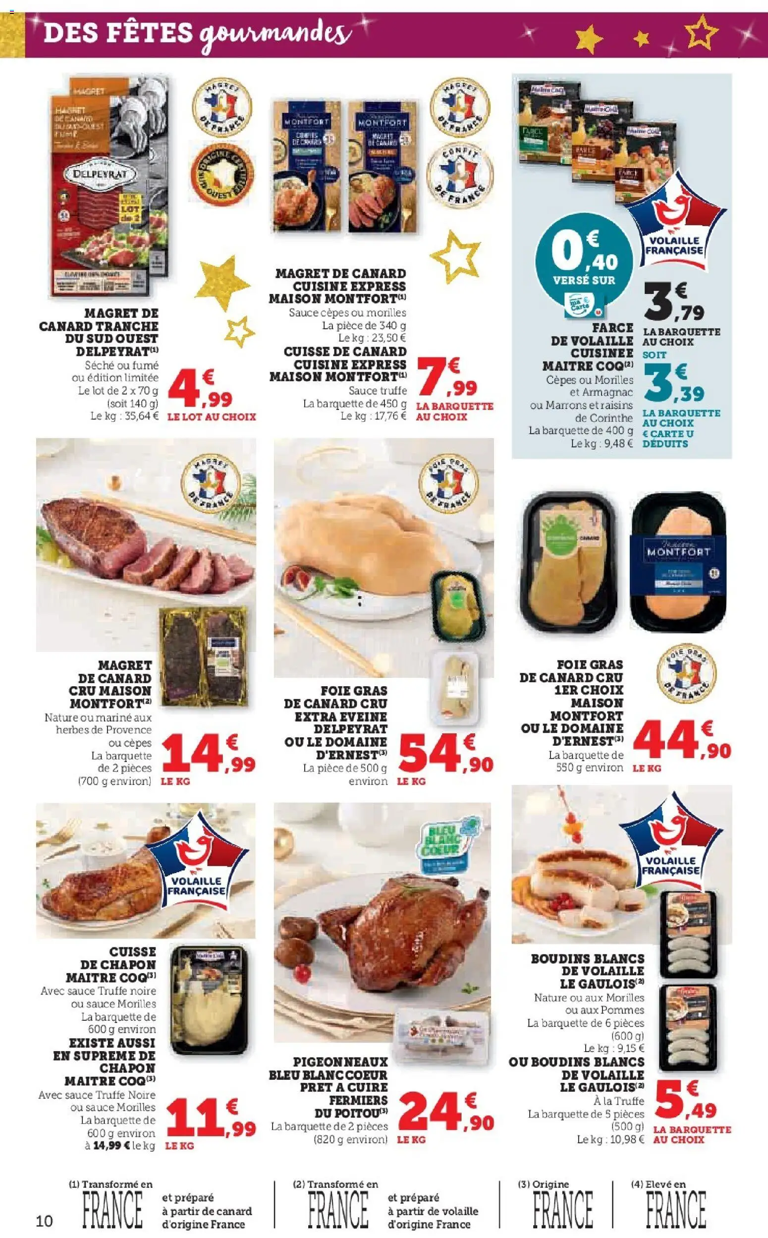 {H1} | Page: 10 | Produits: Chapon, Volaille, Herbes de provence, Pommes