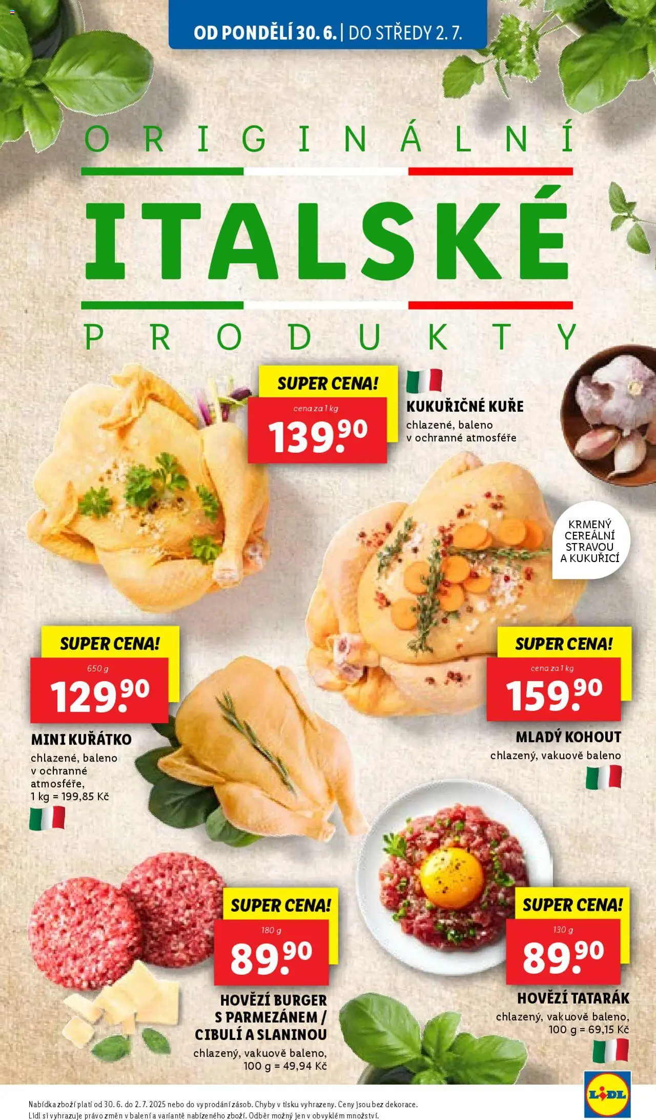 Lidl leták od 30.06.2025 | Strana: 11 | Produkty: Burger, Hovězí, Hovězí burger, Tatarák