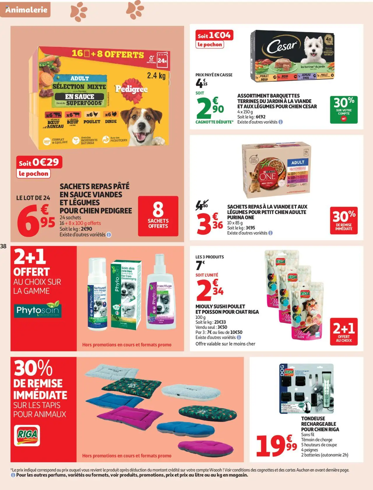  | Page: 38 | Produits: Agneau, Tondeuse, Sushi, Viande