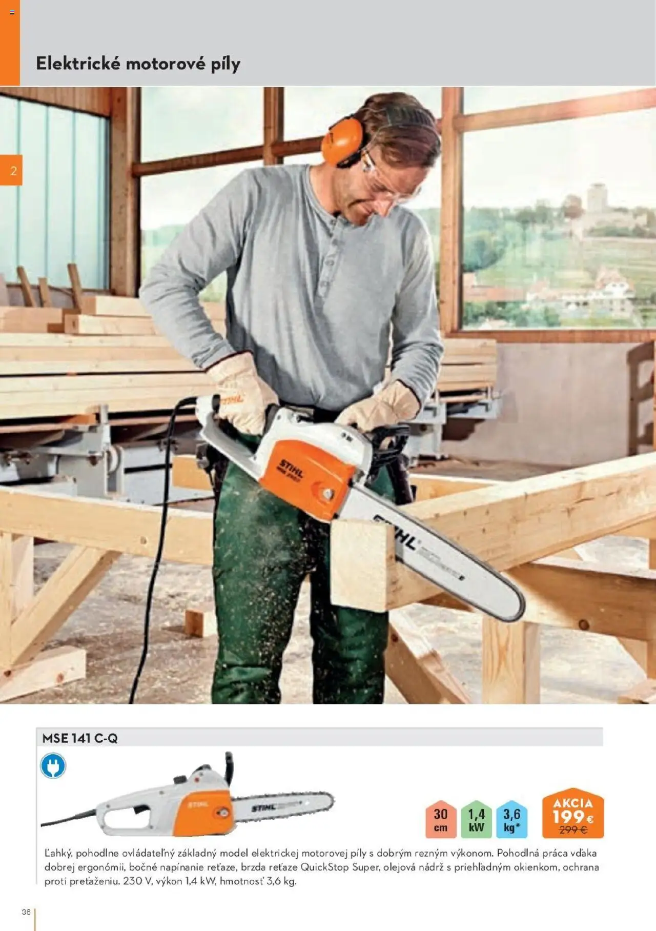 Nové STIHL akcie – leták je platný od 29.09.2025 | Strana: 36