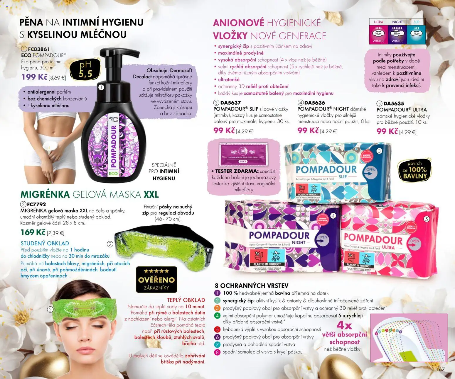 Nové Dedra akcie – leták je platný od 01.04.2026 | Strana: 67 | Produkty: Obklad, Parfém, Maska