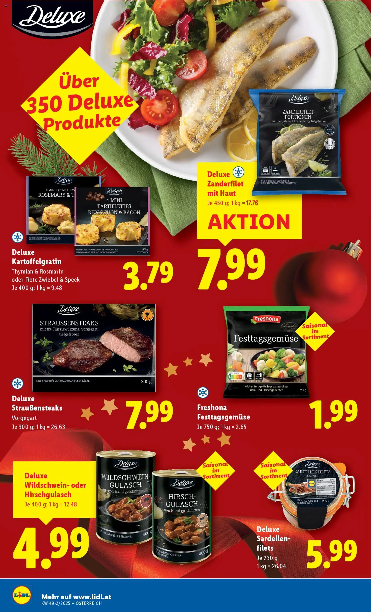 Lidl Flugblatt - Eisenstadt, Ebenfurth, Mattersburg gültig ab 04.12.2025 | Seite: 16 | Produkte: Käse, Fisch