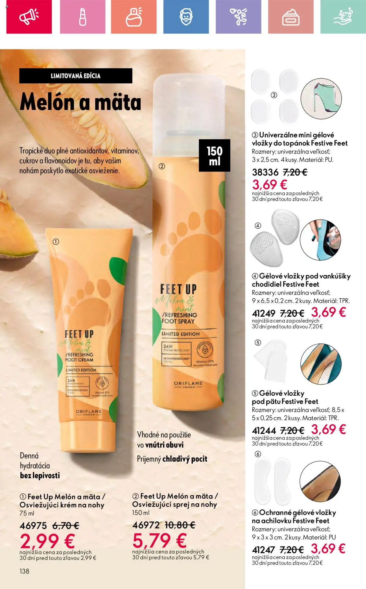 Katalóg Oriflame 10 2025 │ platný od 06.07.2025 | Strana: 138 | Produkty: Krém, Melón