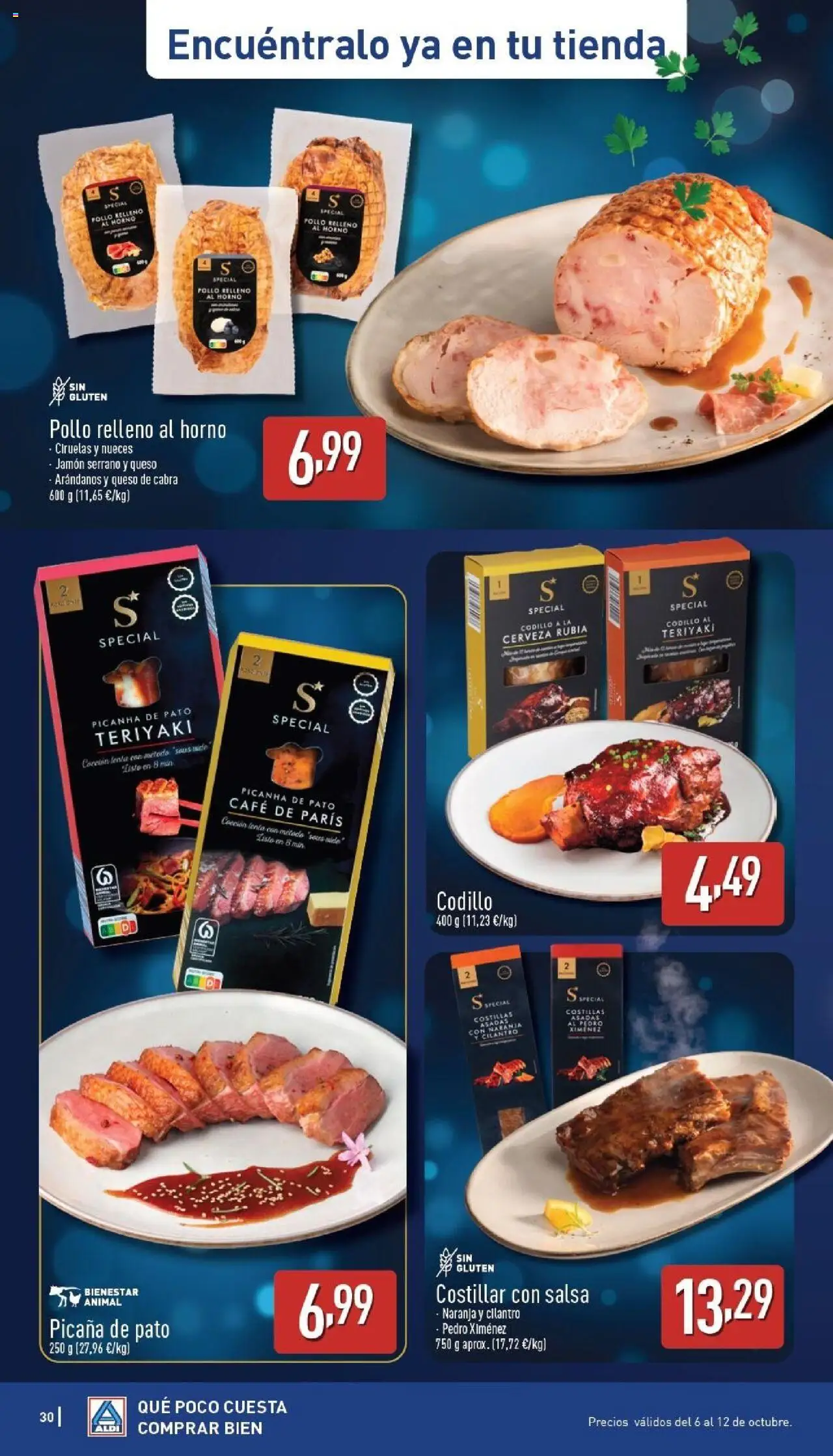 Aldi folleto Baleares │ válido desde el 06.10.2025 | Página: 30 | Productos: Jamón serrano, Queso, Café, Jamón