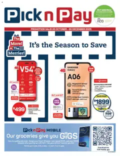 Pick n Pay specials catalogue – valid from 20.10.2025