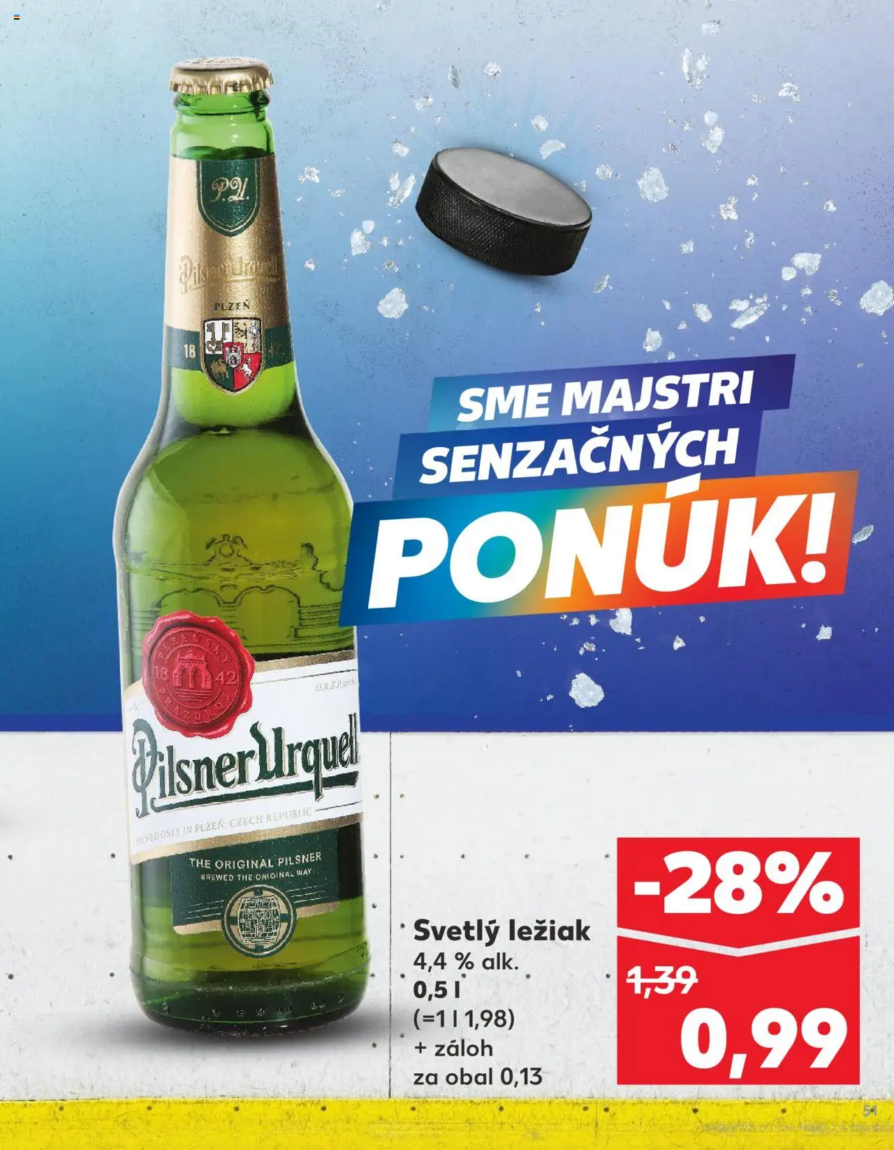 Kaufland Skalica │ platný od 22.05.2025 | Strana: 51 | Produkty: Pilsner Urquell