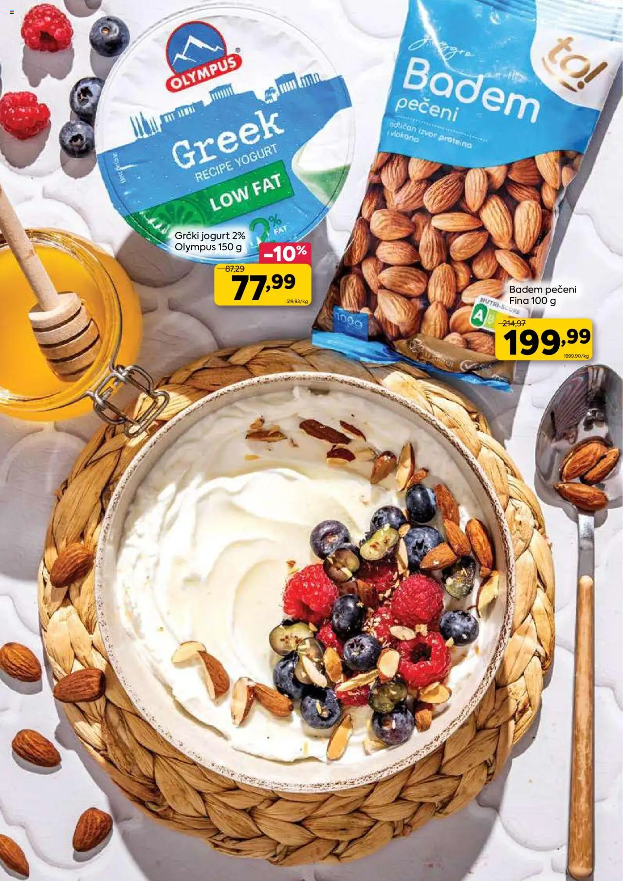 PerSu katalog - važi od 08.10.2025 | Strana: 8 | Proizvode: Badem, Grčki jogurt, Jogurt