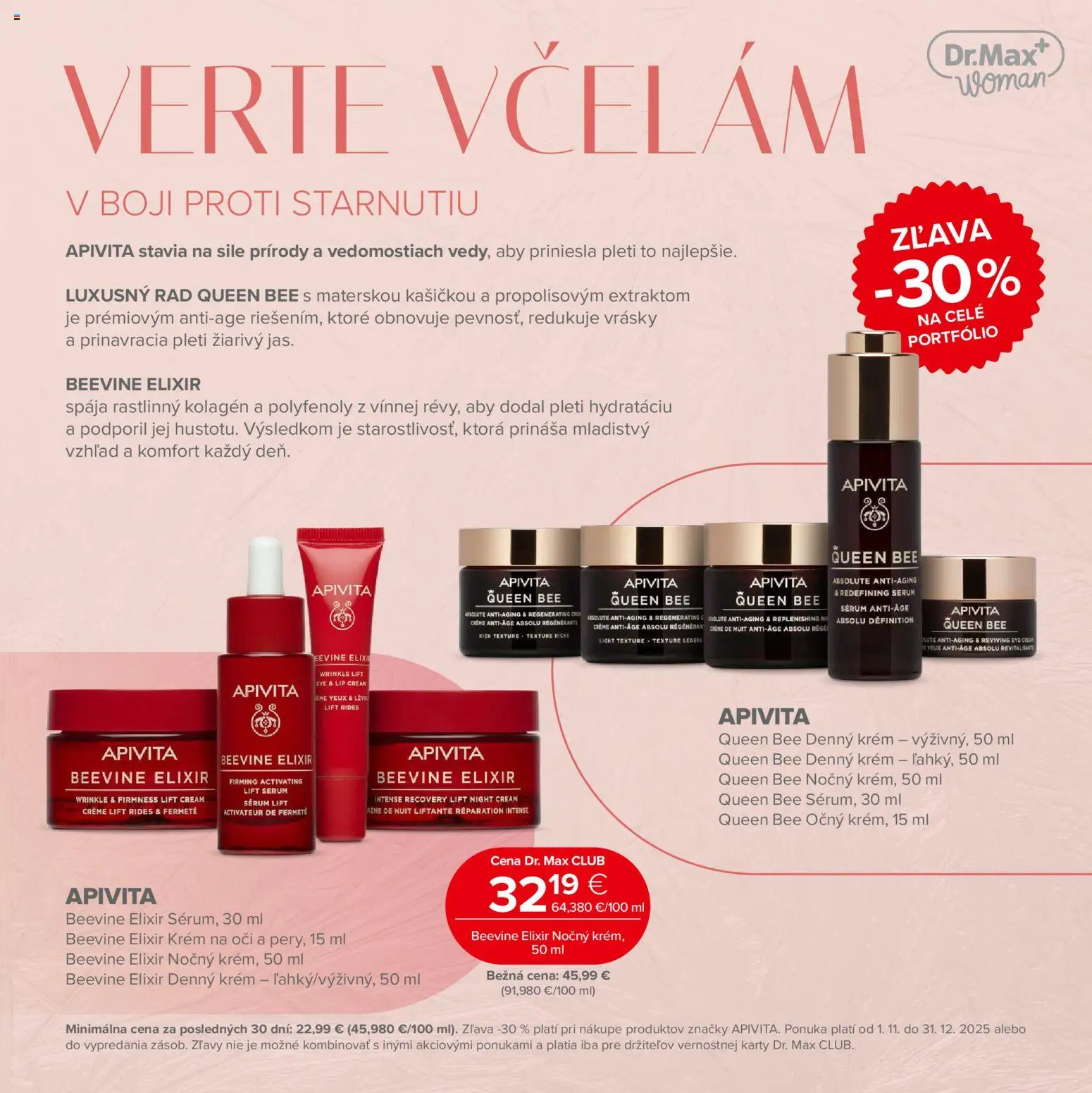 Nové Dr. Max akcie – leták je platný od 07.11.2025 | Strana: 9 | Produkty: Kolagén, Krém