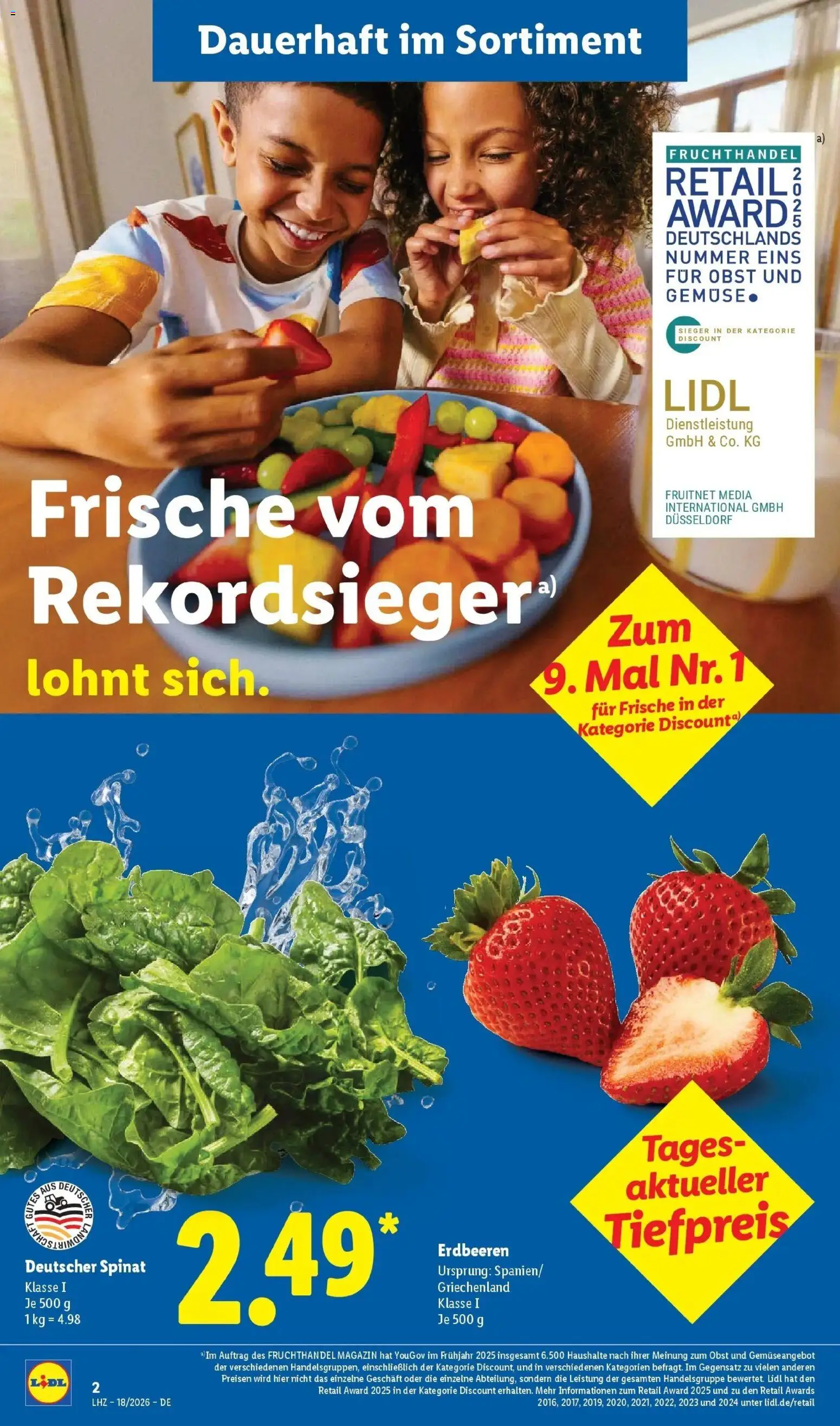 Lidl Německo leták od 27.04.2026 💥 Nenechte si ujít TOP nabídky! ⭐ | Česko