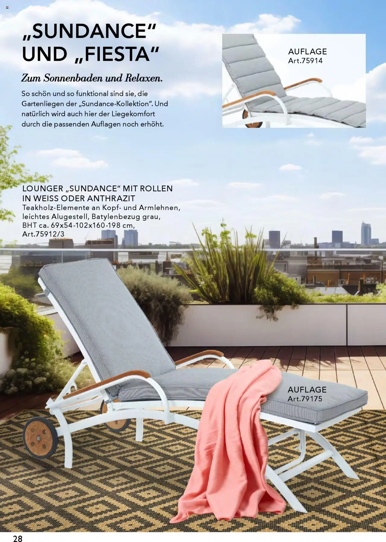 Rahaus Prospekt Gartenmöbel – gültig ab 07.04.2025 | Seite: 28