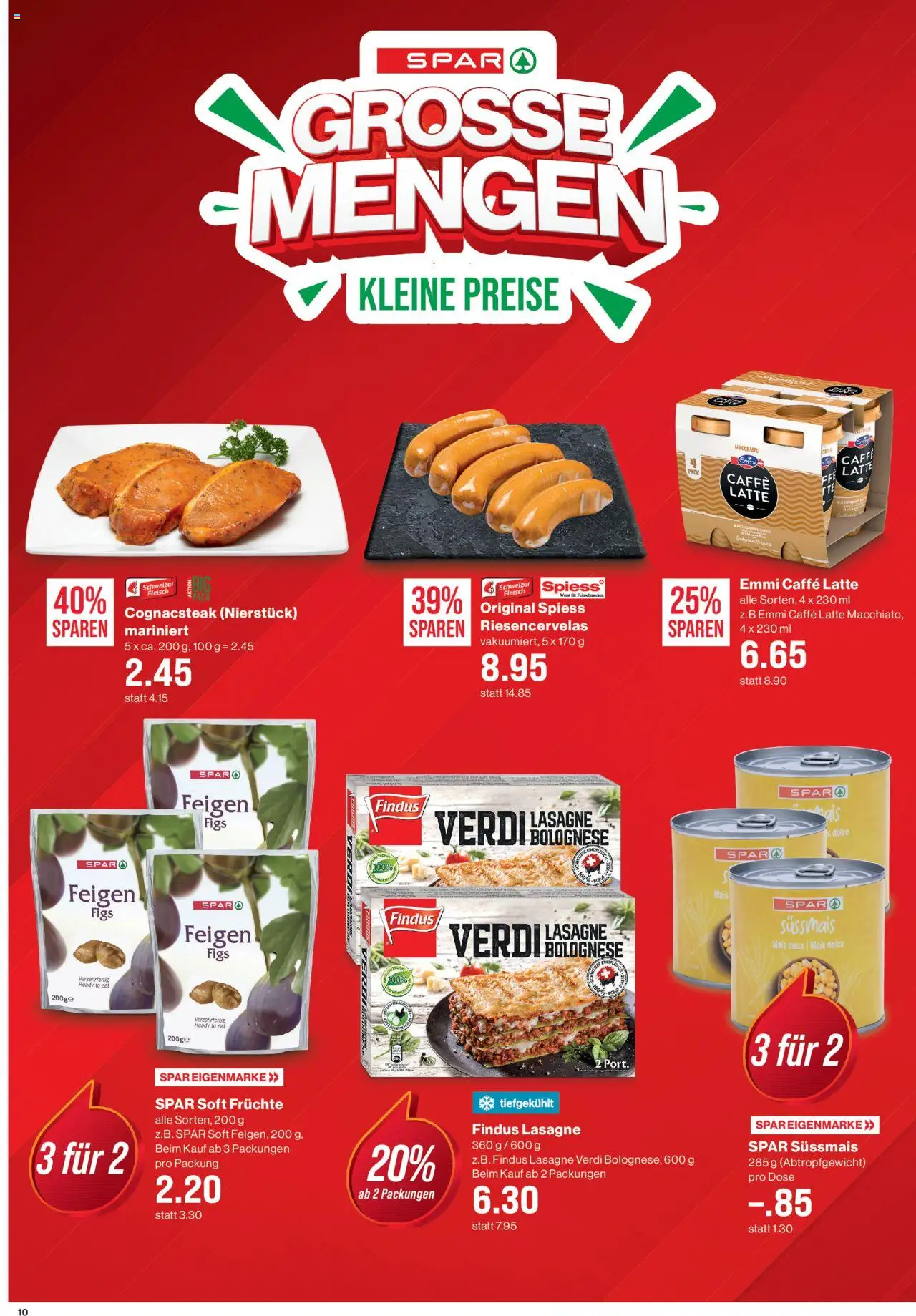 SPAR Aktionen ab 14.08.2025 | Seite: 10 | Produkte: Früchte