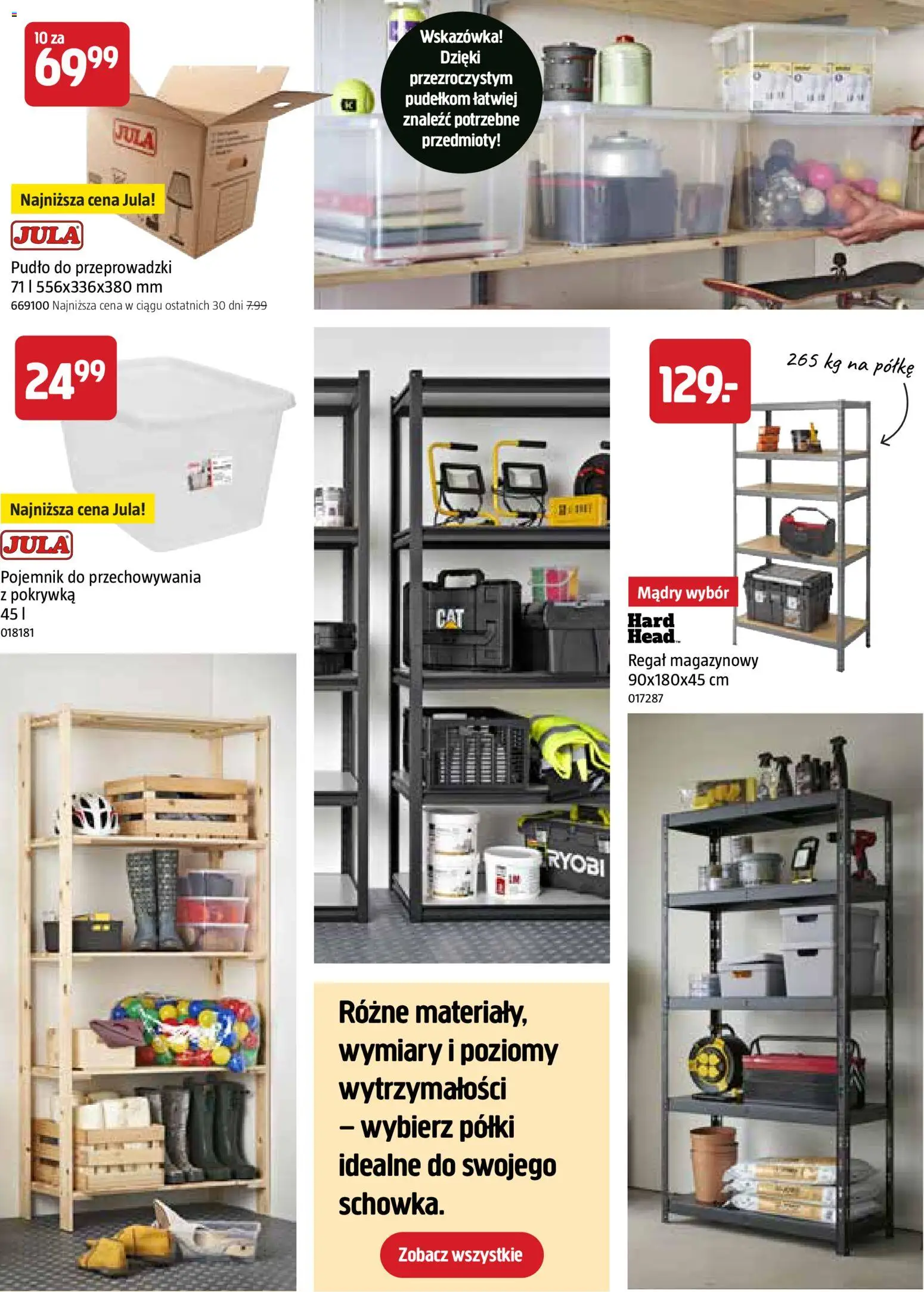Jula Gazetka od 30.12.2025 | Strona: 9 | Produkty: Regał magazynowy, Regał