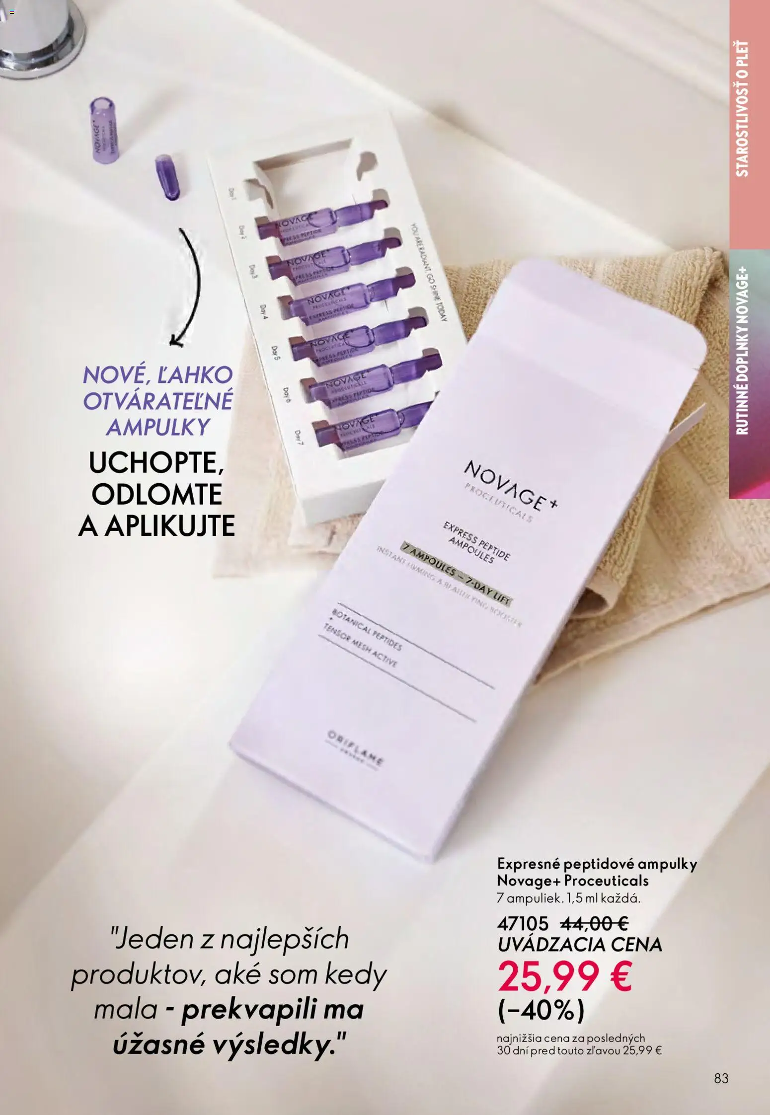 Nové Oriflame akcie – leták je platný od 15.04.2026 | Strana: 83