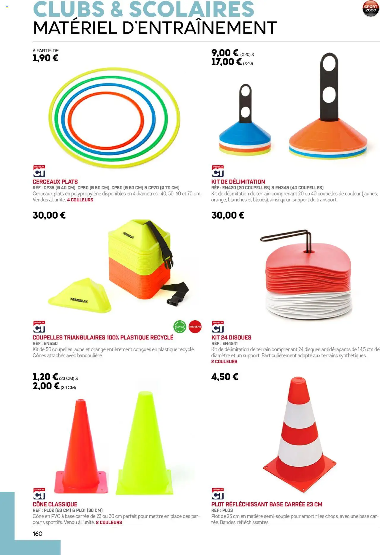 {H1} | Page: 160 | Produits: Orange, Base, Cônes