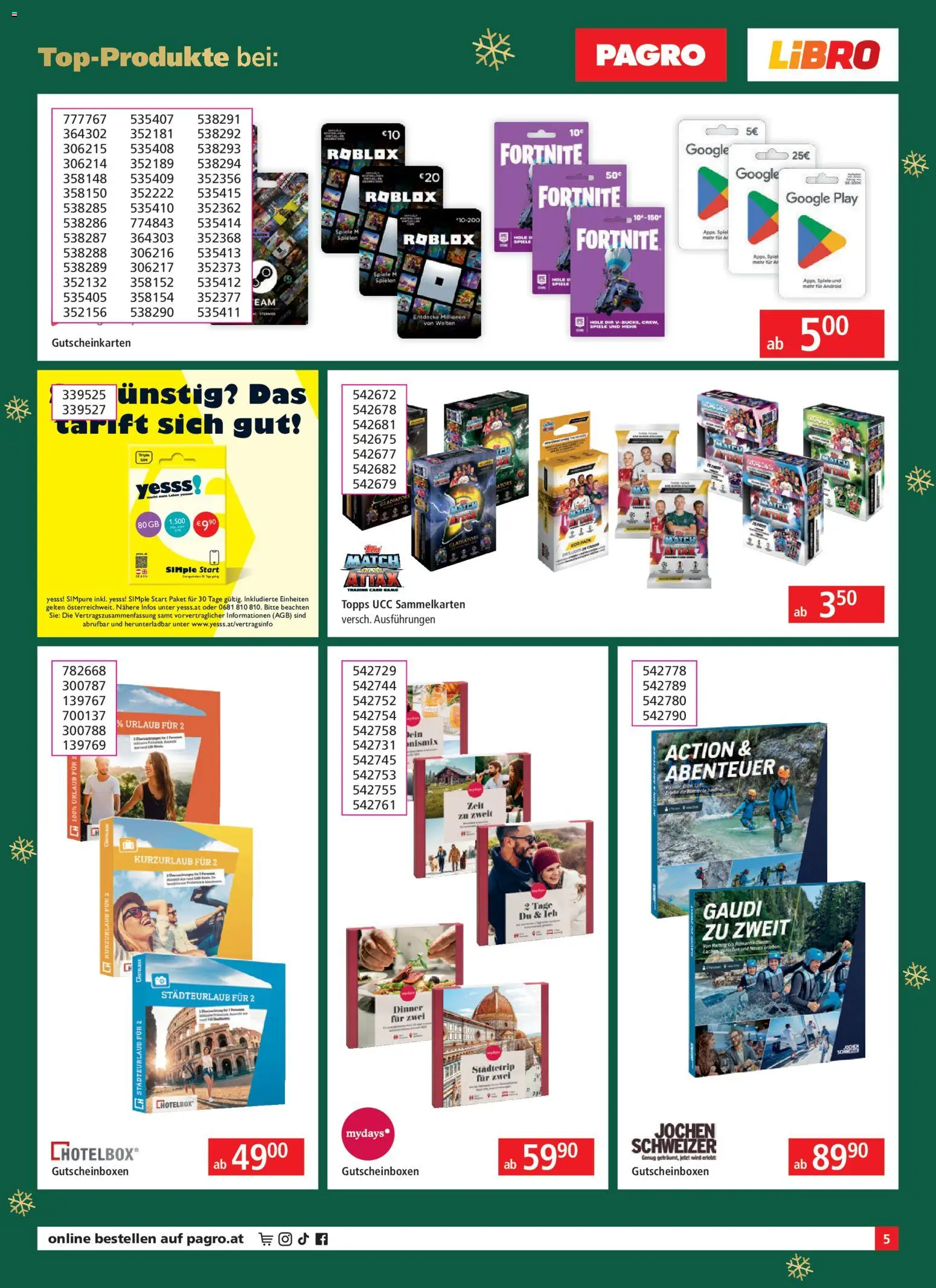 Pagro-Diskont Flugblatt gültig ab 18.12.2025 | Seite: 5