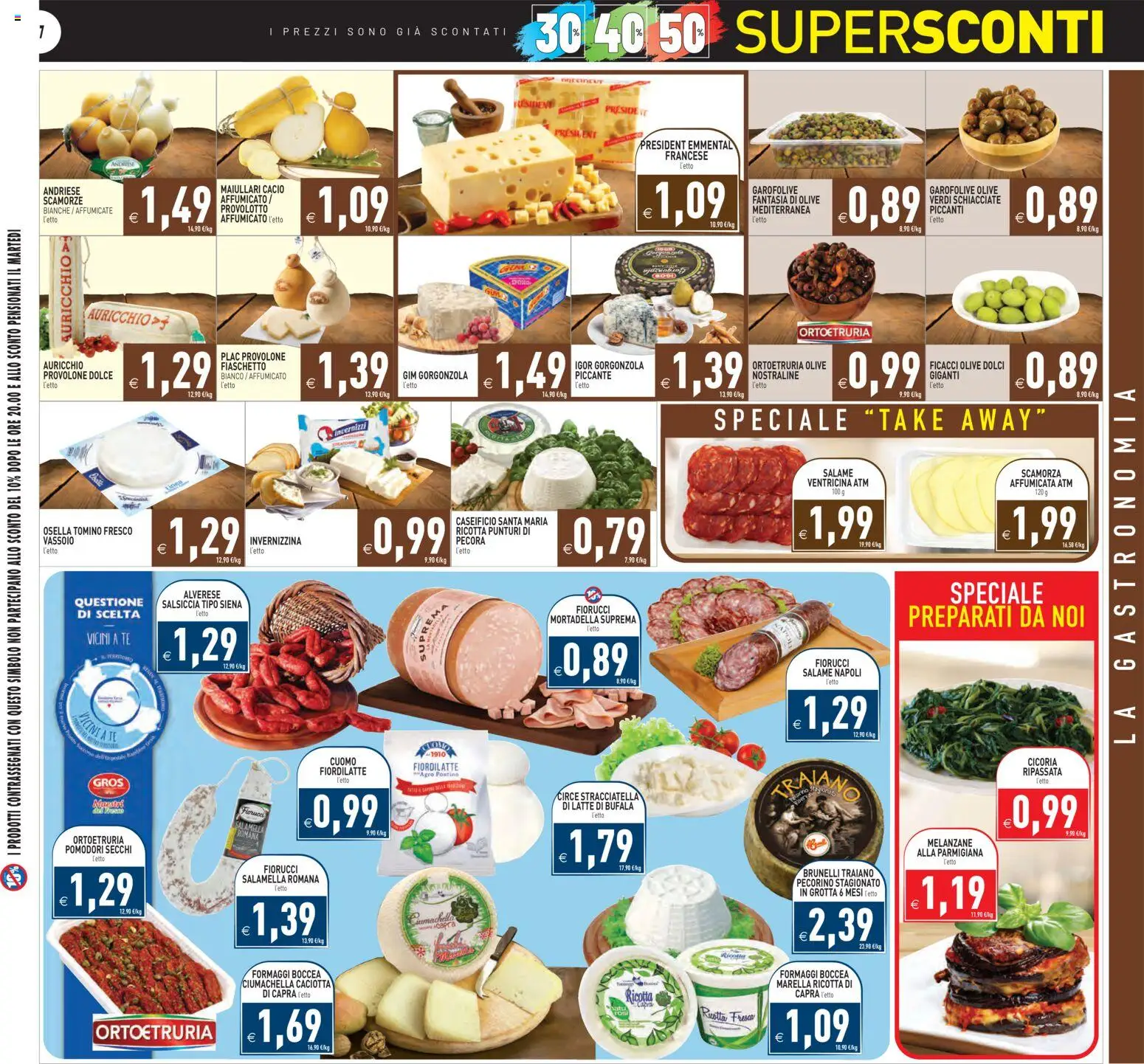 Volantino PIM Supermercati del 07.11.2025 | Pagina: 7 | Prodotti: Tè, Olive, Emmental, Tomino