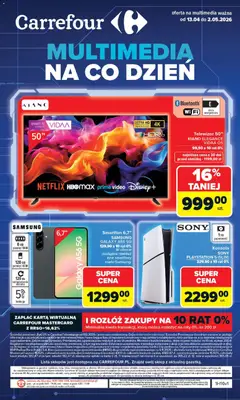 Pogląd oferty "Carrefour gazetka - Multimedia" - ważna od 13.04.2026