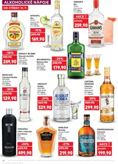 CAPTAIN MORGAN Lihovina, 25%-40%, různé druhy, 0,7 l láhev od 10.09.2025 | Strana: 40