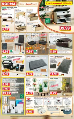 Norma - Prévisualisation de Norma catalogue valide à partir de 18.02.2026 | Page: 3 | Produits: Tablette, Chevalet, Chaise, Tapis