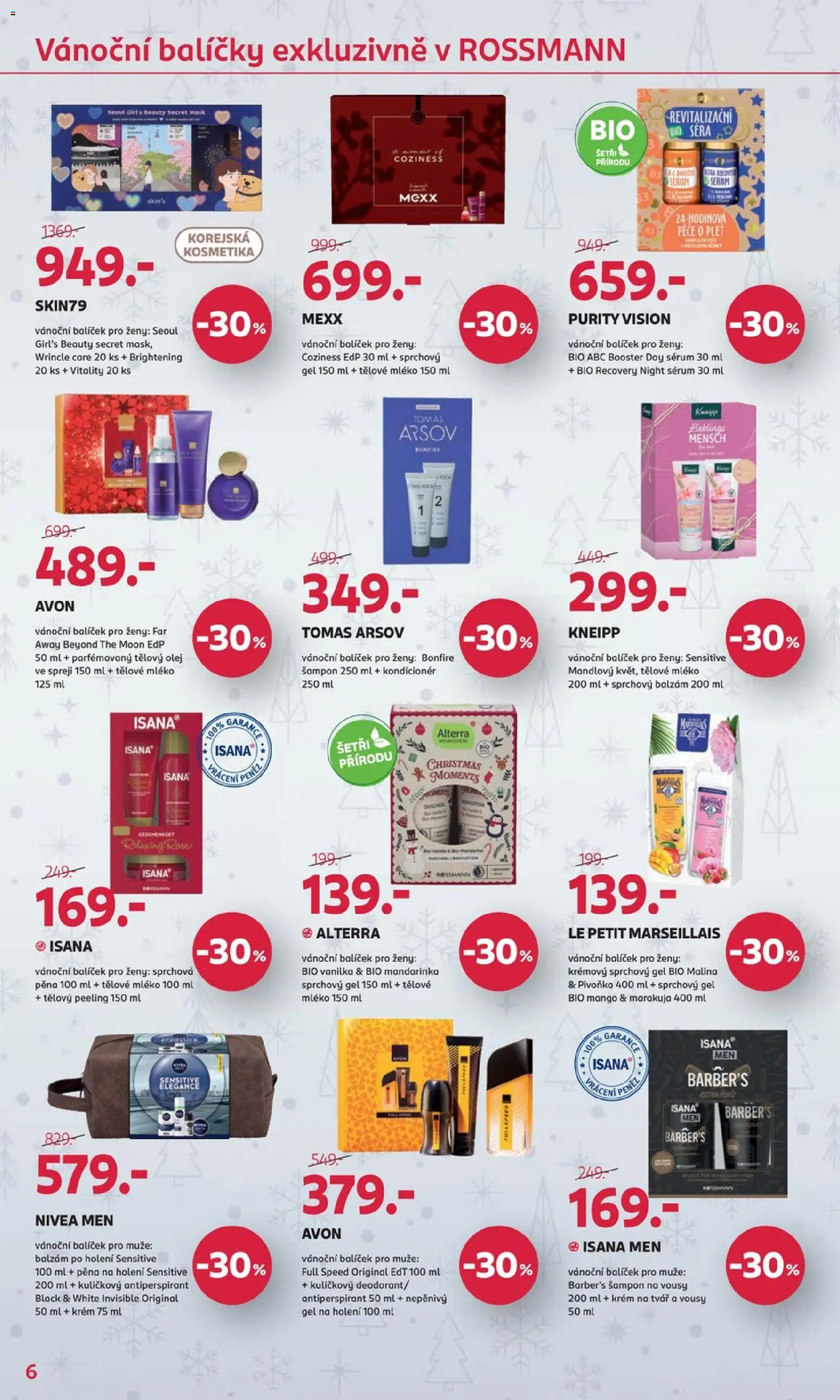 Rossmann katalog - Vánoce od 19.11.2025 | Strana: 6 | Produkty: Sprchový gel, Mléko, Marakuja, Šampon