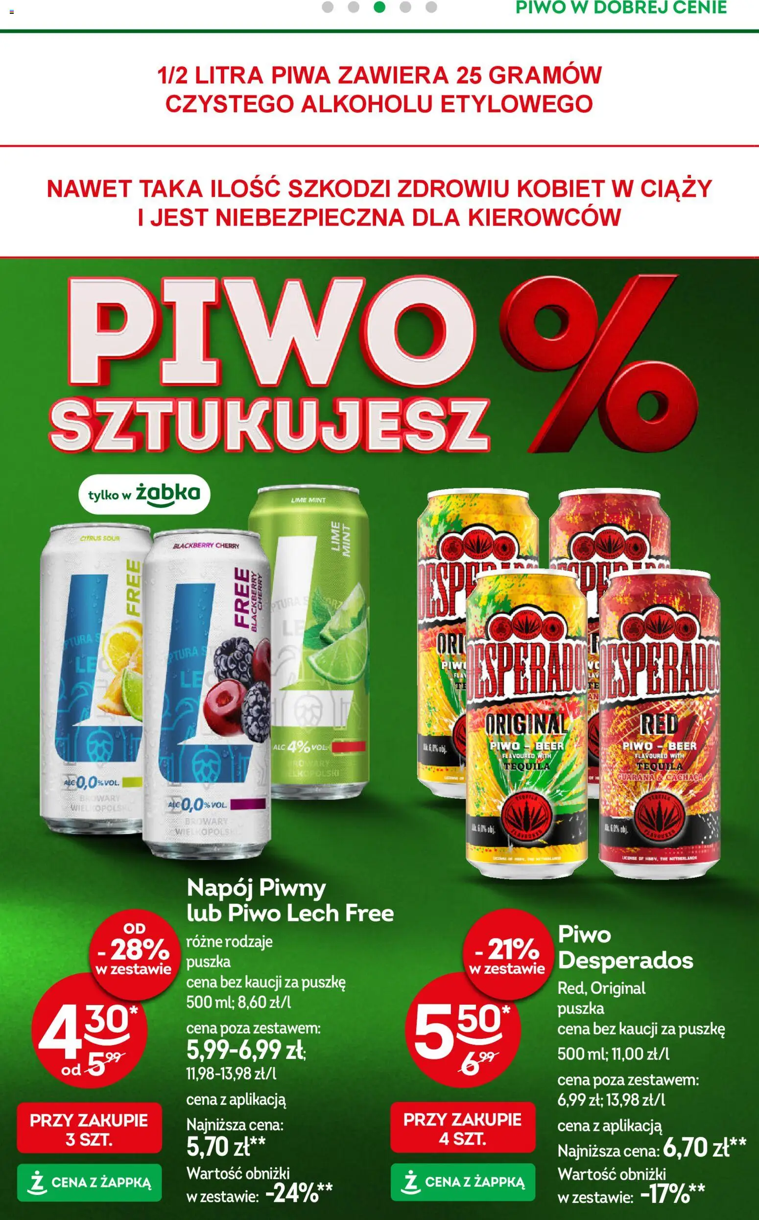 Żabka Gazetka od 05.11.2025 | Strona: 34 | Produkty: Tequila, Piwo
