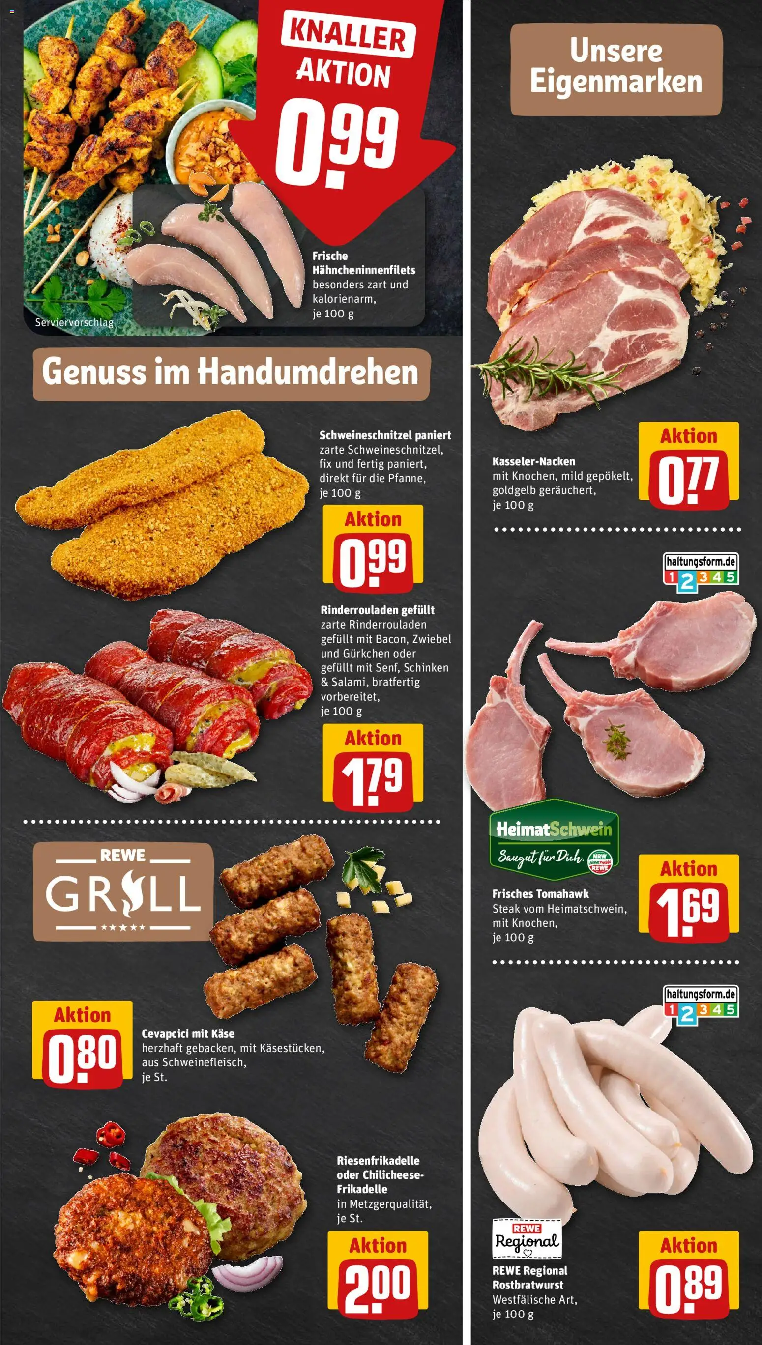 Rewe ihr Kaufpark Prospekt 	 – gültig ab 05.01.2026 | Seite: 11 | Produkte: Rinderrouladen, Käse, Schinken, Steak