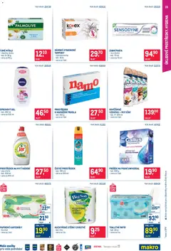 Náhled letáku Makro leták - Maloobchod od 25.03.2026 | Strana: 15 | Produkty: Prášek na praní, Prostředek na mytí nádobí, Nivea, Papírové kapesníky