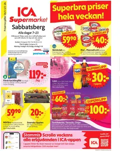 ICA Supermarket - Stockholm - Förhandsvisning av reklamblad från butik ICA Supermarket aktuell från 26.01.2026
