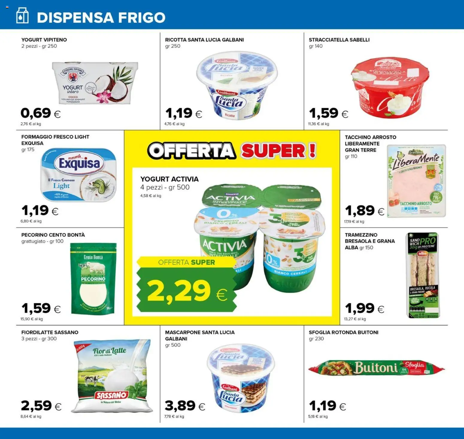 Volantino Tigre del 29.01.2026 | Pagina: 10 | Prodotti: Arrosto, Bresaola, Cereali, Grana Padano