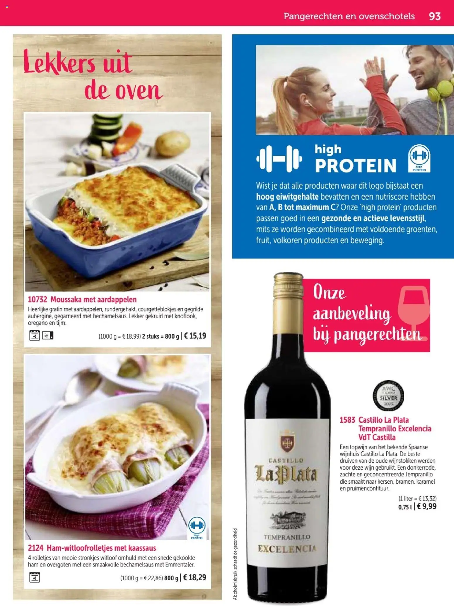 {H1} | Pagina: 93 | Producten: Wijn, Moussaka, Oven, De oven