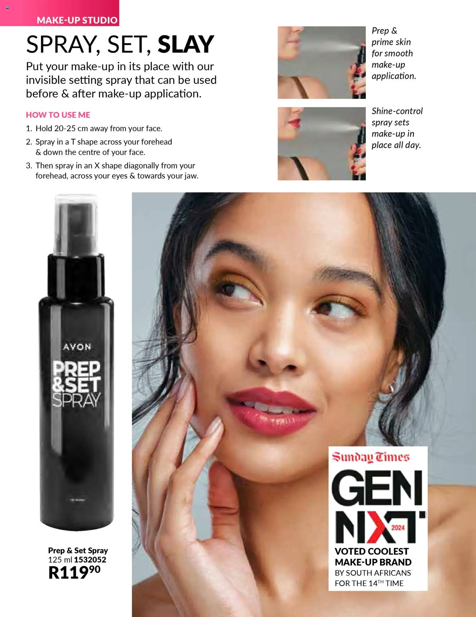 New Avon catalogue – valid from 01.12.2025 | Page: 54 | Products: Setting spray