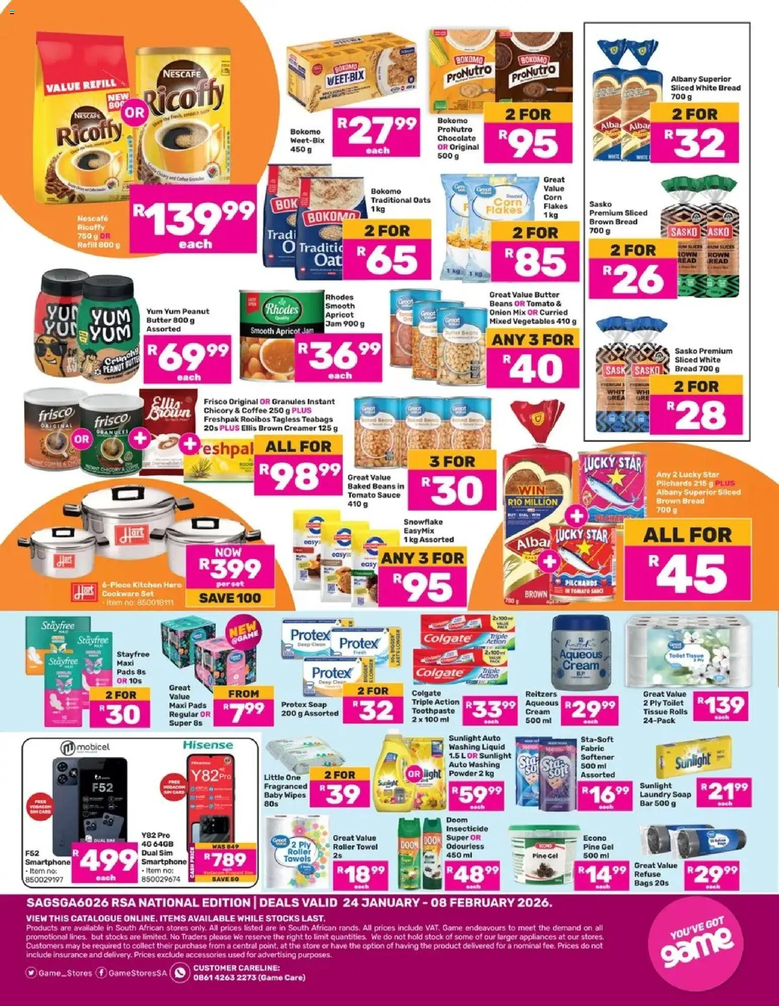 Game - Catalogue Get More iGroza For Your Buck valid from 24.01.2026 | Page: 2 | Products: Spajalice, Chocolate, Masszázsolaj, Teamécses